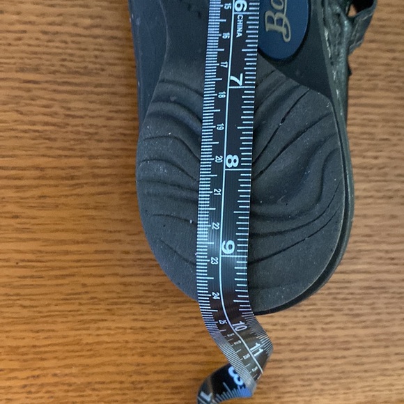 Bass Bryant Mary Jane black leather slip on shoes with white stitching. … - Picture 13 of 13